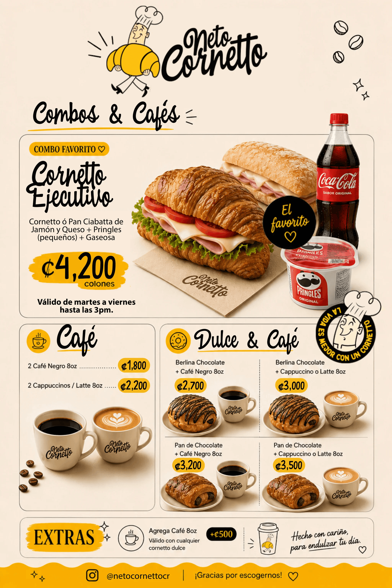 Combos de Neto Cornetto